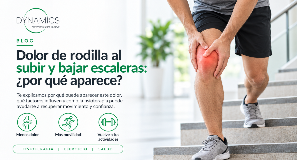 dolor de rodilla al subir y bajar escaleras